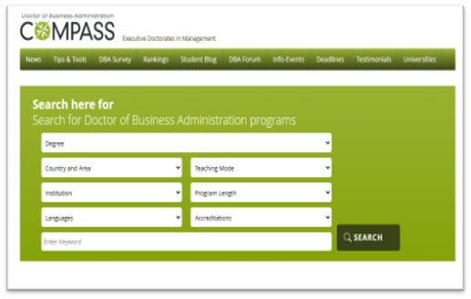  Doctor of Business Administration programs