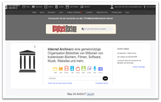 Internet Archiv