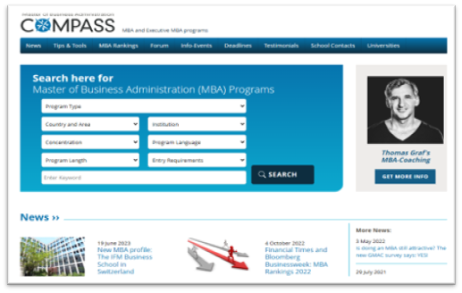 Master of Business Administration (MBA) Programs