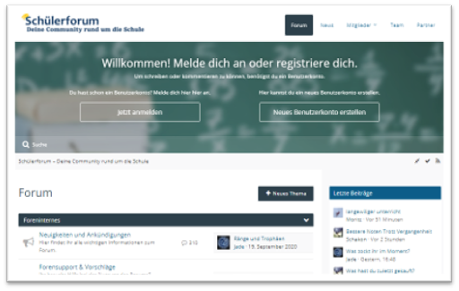 Forum für Schüler