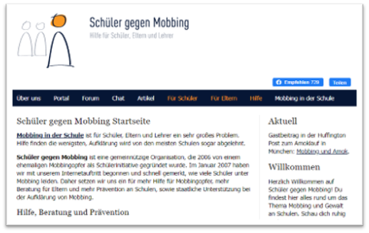 Schüer gegen Mobbing